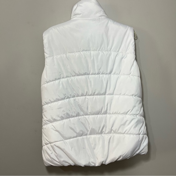 Free Country white and black puffer vest sz XL down alternative athletic - Picture 7 of 10
